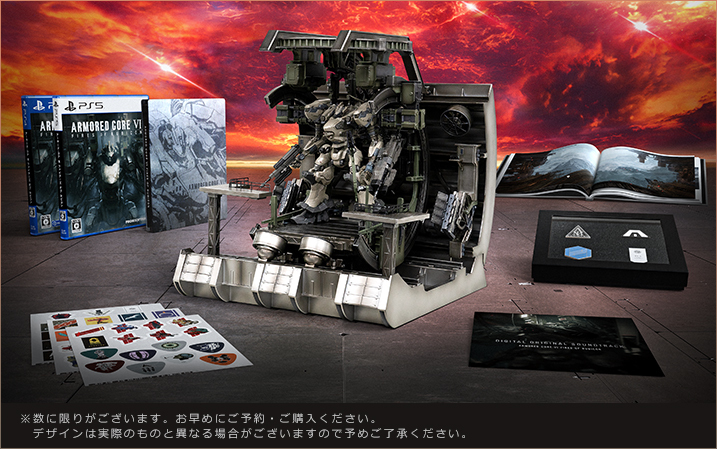 定番公式通販 ARMORED CORE Ⅵ アーマードコア6 コレクターズ特典 