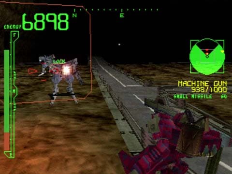 Armored Core: Master of Arena  (PS1) Gameplay 